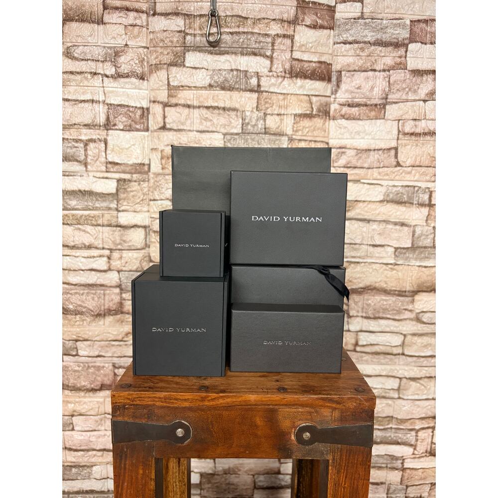 David Yurman Empty Box/Bag Bundle LOT of David yurman Jewlery Box